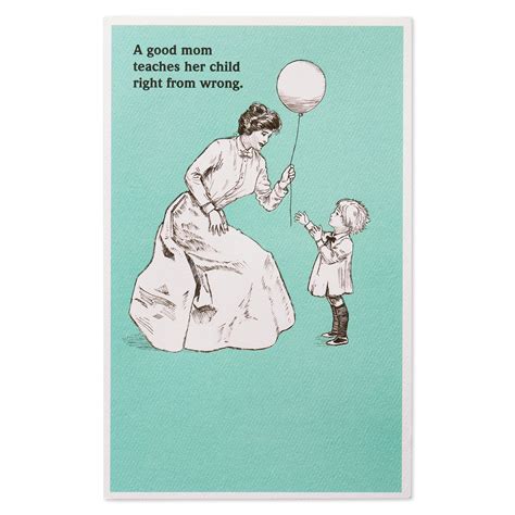 AMERICAN GREETINGS® Funny Good Mom Birthday Card for Mom - Walmart.com