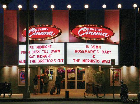 New Beverly Cinema Photograph by Bill Jonas - Pixels