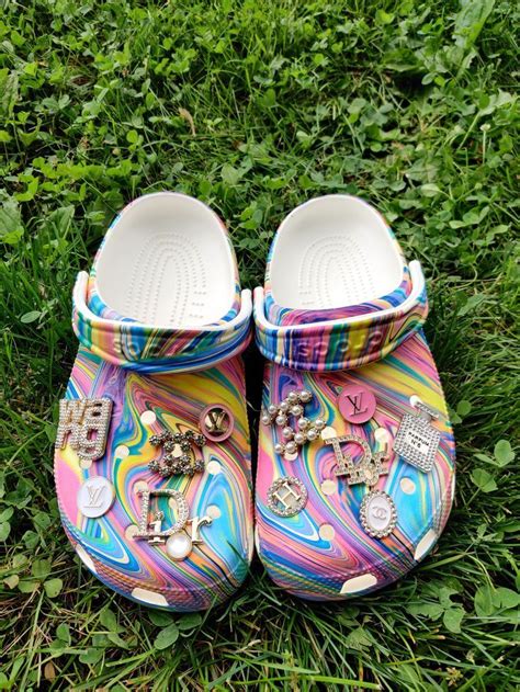 Pastel Marble Crocs | Crocs fashion, Crocs shoes, Bedazzled shoes diy