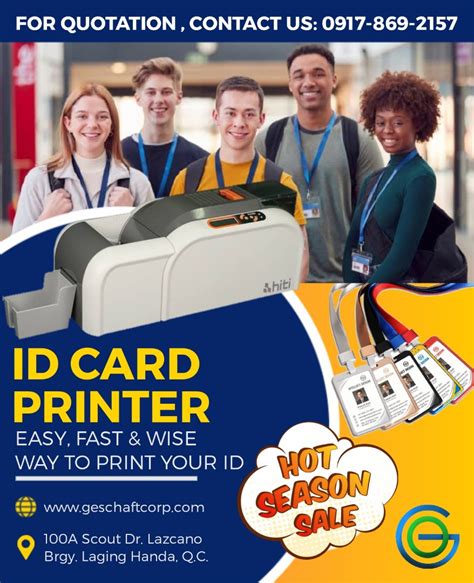 PVC ID CARD PRINTER, Computers & Tech, Printers, Scanners & Copiers on Carousell