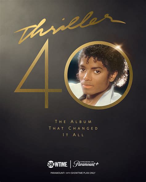 Watch Thriller 40 Documentary On Showtime & Paramount+ - Michael ...