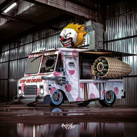 Sweet Tooth Ice Cream Truck Makes Jump From the Past for Modern CGI Nightmares - autoevolution