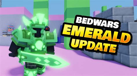 Emerald Update in Roblox BedWars (New Armor, Sword & Map) - YouTube