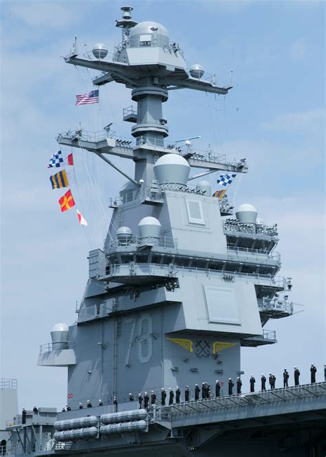 CVN-78 USS Gerald R. Ford Aircraft Carrier US Navy