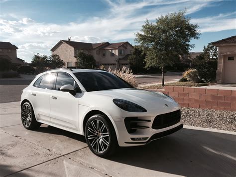 Finally posting pics of my 2016 White Turbo - Porsche Macan Forum