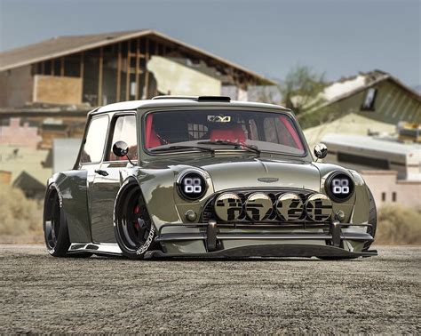 Widebody Austin Mini Cooper : r/rendered