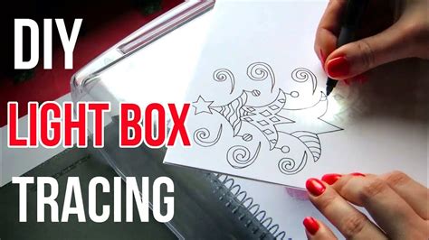 DIY Light Box Tracing || Art Tips - YouTube