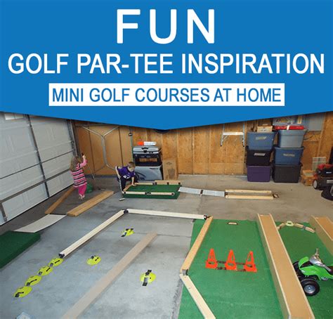 DIY Backyard Mini Golf Course