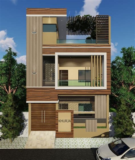 Modern House Front Interior Design at Rs 50/square feet in Greater Noida | ID: 23003394255