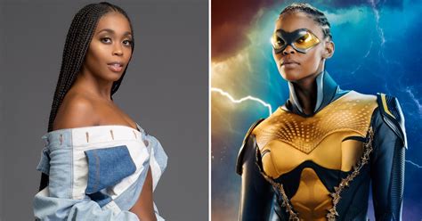 “Black Lightning” Star Nafessa Williams Talks Why Representation Matters and Bringing Thunder to ...