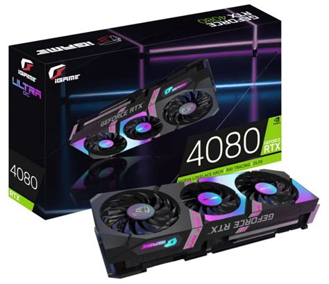 Imagem da GeForce RTX 4080 Colorful iGame Ultra OC aparece na web