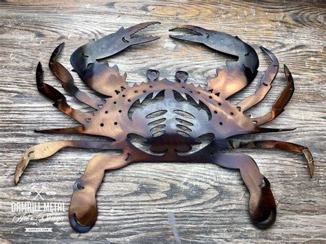 Blue Crab Metal Art– Damrill Metal Art & Design