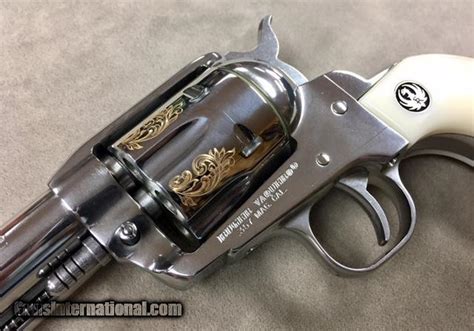 RUGER VAQUERO .357 MAG FACTORY ENGRAVED - UNFIRED