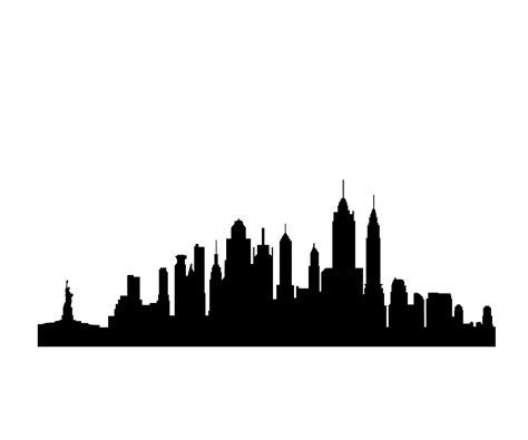 Buffalo Ny Skyline Silhouette at GetDrawings | Free download