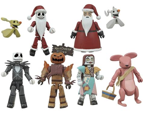 Nightmare Before Christmas Series 2 The Nightmare Before Christmas 2 Minifigure Counter Display ...