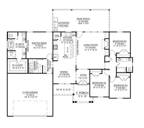 4 Bedroom House Plan With Double Garage | www.resnooze.com