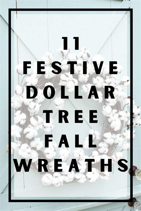 11 Festive Dollar Tree Fall Wreaths Even You Can Make – Pink Pop Design