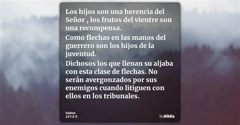 Salmo 127:3-5 - Biblia