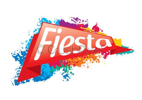 Abstract logo for the Fiesta Vector illustration - stock vector 1452797 ...