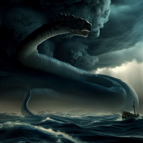 Leviathan: A Tale of the Enormous Sea Serpent | by Devinder singh baath ...