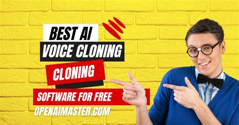 Best AI Voice Cloning Software For Free - Open AI Master