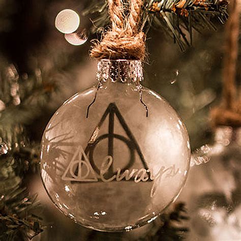 HP Christmas Ornament- Deathly Hallows | Harry potter christmas ornaments, Harry potter ...