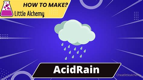 How to Make Acid Rain in Little Alchemy - YouTube