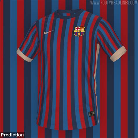 Exclusive: FC Barcelona 22-23 Home Kit Design Leaked - Footy Headlines