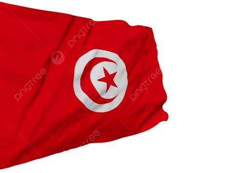 Tunisia Flag Flying Image, Tunisia Flag, Tunisia Flag Flying, Tunisian PNG Transparent Clipart ...