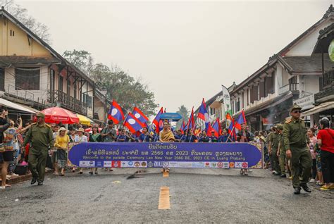 Laos celebrates new year in full tilt with pandemic precautions aside