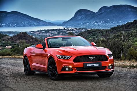 Fondos de Pantalla Ford Convertible Mustang Rojo Cabriolé Coches descargar imagenes | Mustang ...