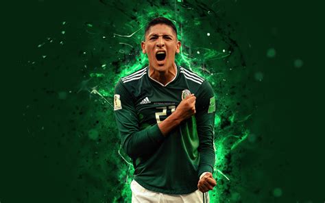 Download wallpapers 4k, Edson Alvarez, abstract art, Mexico National Team, fan art, Alvarez ...