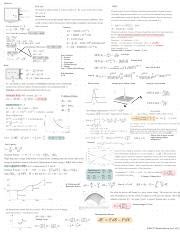 Formula Sheet.pdf - Ideal Gas: EQPT: N = Constants: ⑲ vibration vibration Einstein Solid: 1 ...