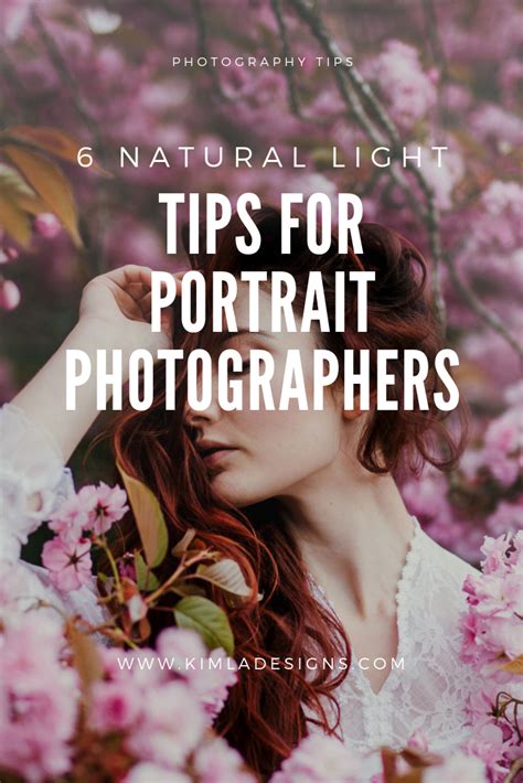 6 Natural Light Tips for Portrait Photographers — Kimla Designs Photography