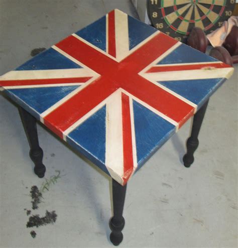 British Union Jack Table | Decor, Table, Home decor