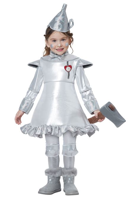 Tin Man Costume for Toddler Girls