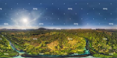 360° view of Sucuri River aerial - Alamy