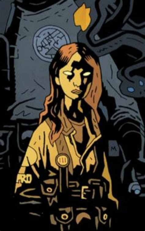 Liz Sherman. | Mike mignola art, Hellboy art, Comic art