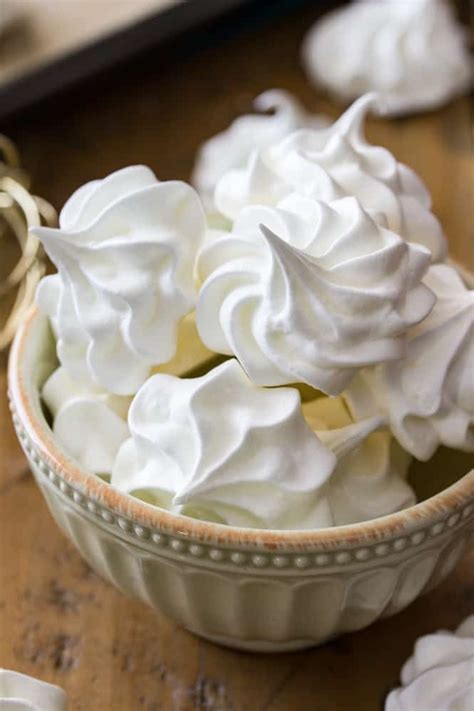 Meringue Cookies, a simple recipe with step-by-step instructions for no ...