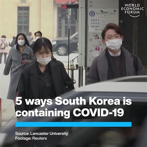 5 Ways South Korea Is Containing COVID-19 | World Economic Forum