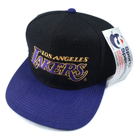 Vintage LA Lakers Sports Specialties Hat NWT Los Angeles Magic Rap Hip Hop – For All To Envy