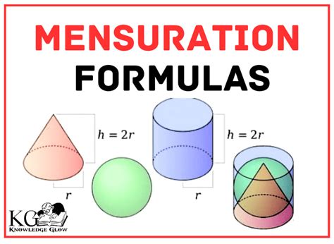 All Mensuration Formulas for 2D and 3D Shapes (With PDF)