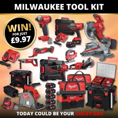 MILWAUKEE TOOL KIT - Lucky Day Competitions