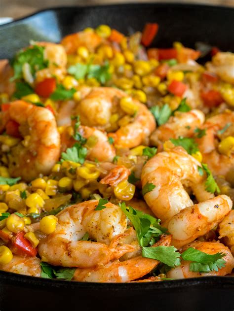 Mexican Roasted Shrimp With Corn Salsa – 12 Tomatoes