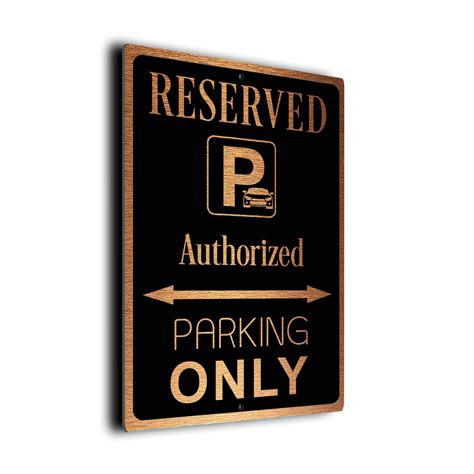 Authorized Parking Only Sign | Authorized Parking Only Sign for Garge ...