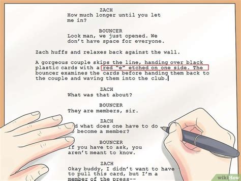 How to Write a Script (with Pictures) | Writing a movie script, Writing pictures, Film script