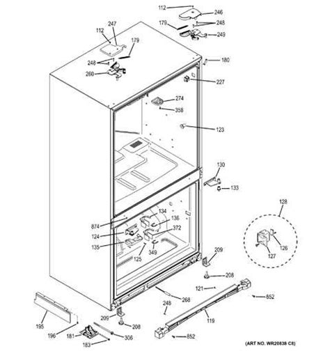 Understanding the GE Monogram Refrigerator Parts Diagram for Easy ...