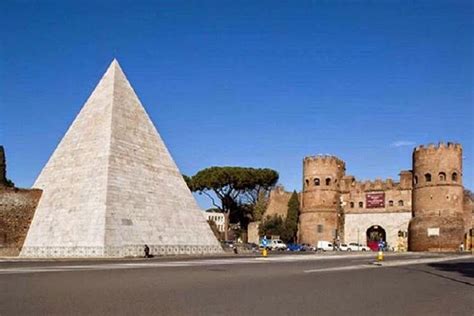 Pyramid of Cestius Rome Italy | Rome, Pyramids, Archaeology