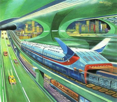 Undersea Tunnel : r/RetroFuturism