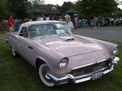 Late 1950s Ford Thunderbird | TAken August 2006 at AACA Onte… | Flickr